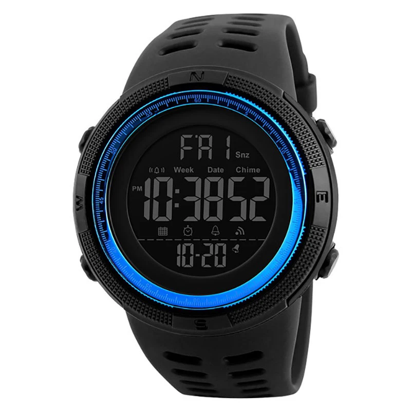 

Sports Watches Men Silicone Countdown LED Digital Watch Waterproof Alarm Clock Wristwatches Male reloj