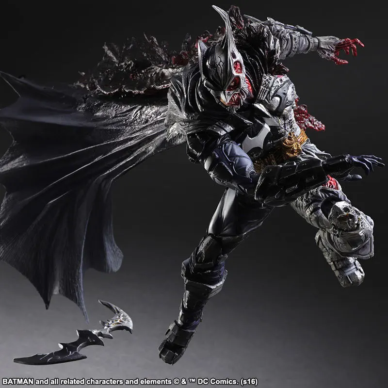 

Play Arts Batman VS Superman Two-Face Batman Cosplay 27cm Model Anime PVC Action Figure Kids Toys Birthday Gift