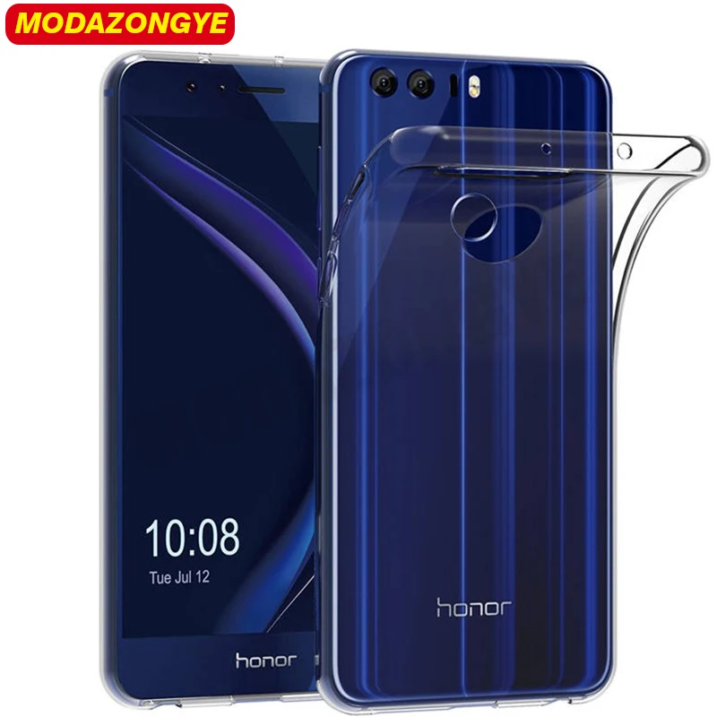 Чехол для Honor 8 FRD-L19 чехол Huawei силиконовый мягкий прозрачный телефона из ТПУ FRD-L09 5 2