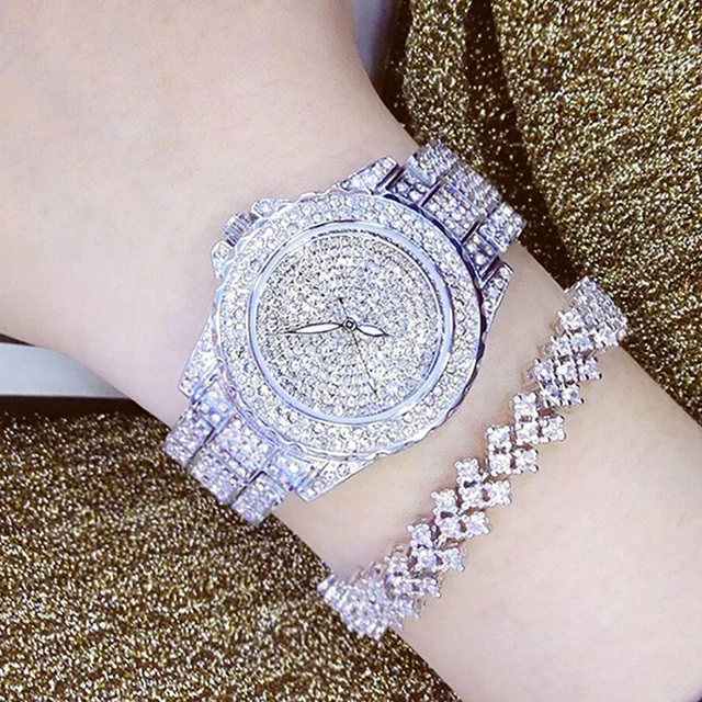 Ladies Fashion Quartz Watch Women Rhinestone Leather Casual Dress Women's Watch Ladies Fashion Quartz Watch Women Rhinestone Leather Casual Dress Women's Watch