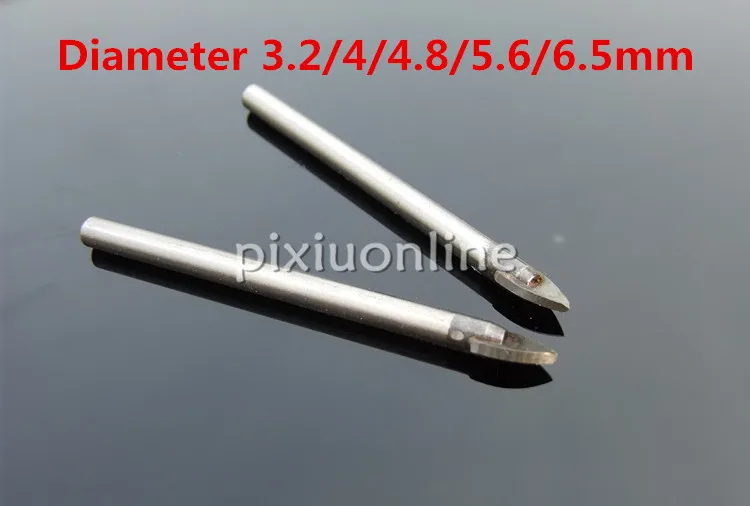 1pc K713 Triangle Bit Tile Glass Alloy Punching All Sorts of Size Free Shipping Russia | Инструменты