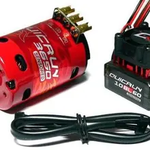 HOBBYWING QUICRUN 3650SD 1700KV 21,5 T Сенсорный бесщеточный двигатель и 60A ESC и программная карта комбо для 1/10 1/12 багги АВТОМОБИЛЯ