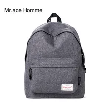 Mr Ace Homme Women College Polyester Fabric Student School Backpack Casual Girl Travel Laptop Shoulder Backpacks