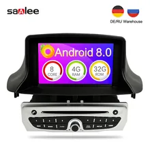 7 Inch Android 8.0 Car DVD Video Multimedia Play For Renault Megane 3 Fluence 4G RAM GPS Navigation Car Stereo Audioradio 2 Din