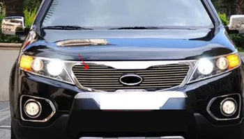 

Aluminium Front Center Racing Grills Billet Grille Cover For Kia Sorento 09-12 1PC