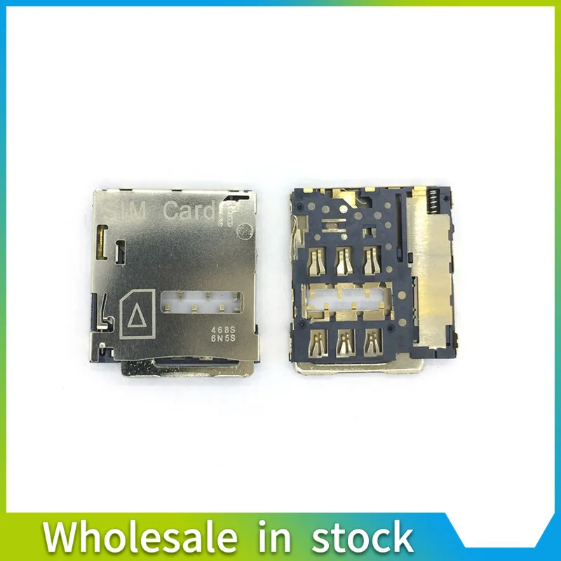 

2pcs For Samsung Galaxy S3 i9300 S4 i9500 i9505 Note 2 N7100 N7102 N7105 SIM Card Tray Slot Holder Socket Connector