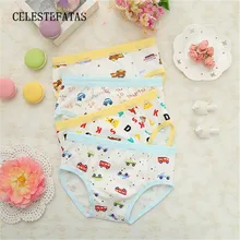 Нижнее белье для девочек и мальчиков, детские трусы, детское нижнее белье, трусики для девочек, трусы для детей, 2 шт./партия, D3077-2P