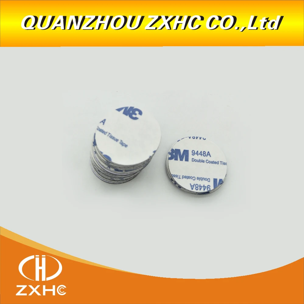 1000PCS Anti Metal NFC Tag 25mm PVC Material With Sticker NTAG213 Chip