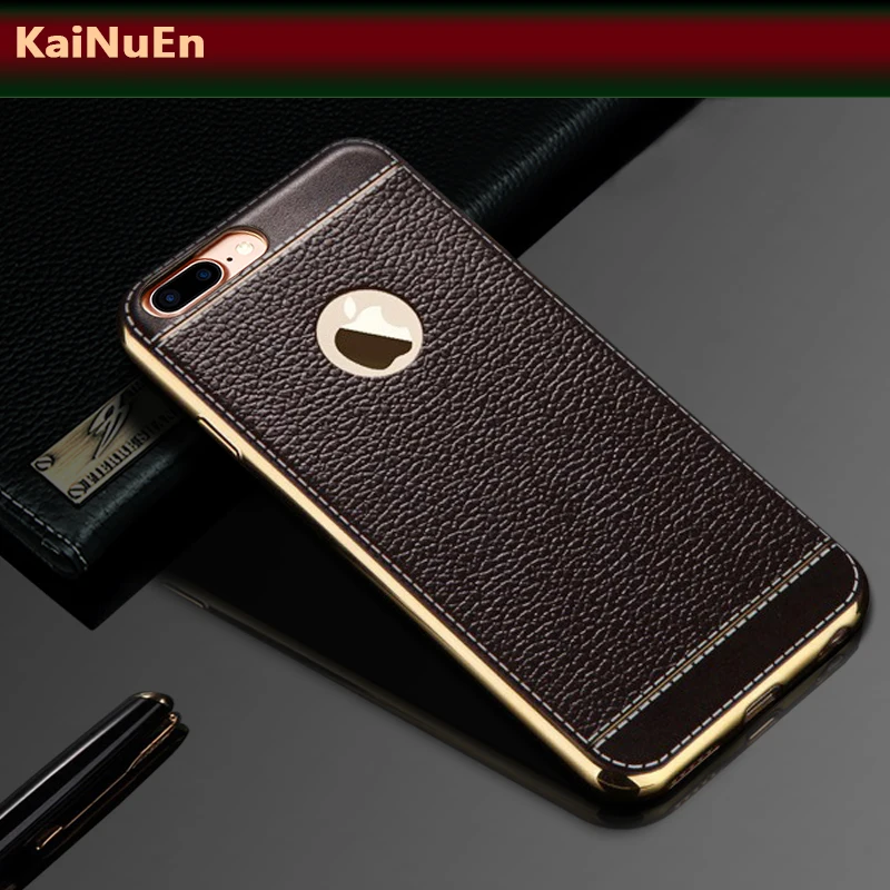

luxury leather Pattern tpu coque cover case for apple iphone7 iphone 7 plus 7plus silicone silicon phone back cases accessories