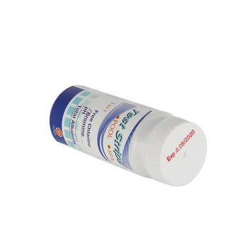

Economical 50Pcs Swimming Pool Spa Water Test Strips PH Chlorine Alkaline Acid Bromine Hardness Test Paper Tool ds99