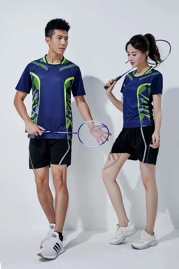 Футболка теннисная femme, tennisshirt Мужская, Мужская deportivos hombre, poleras cortas de mujer, Мужской теннис, комплект для бадминтона для женщин