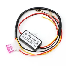 Car Led Daytime Running Light Relay Harness DRL ControlL ON/OFF Automatic O19