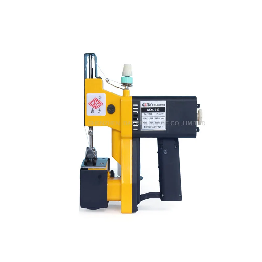  1pc GK9-013 gun-type portable electric packet machine Sewing machine strapping woven sealing machin