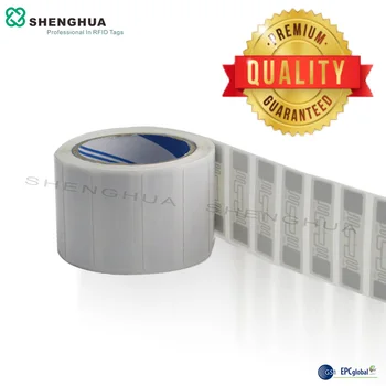 

2000pcs/roll RFID Passive UHF Smart Adhesive Label EPC 6C With Wet Inlay 9662 Cheap Price Blank Printable For Warehouse