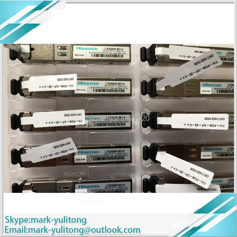 

gpon modem Hisense sfp gpon module olt pon Class C++ used in gc8b and gc0b gcob board for GPON OLT AN5516-04