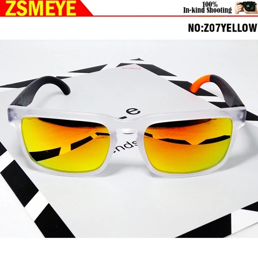 ZSMEYE брендовые высококачественные солнцезащитные очки oculos, солнцезащитные очки, очки, ken block helm lunetes de soleil gafas - Цвет линз: C7