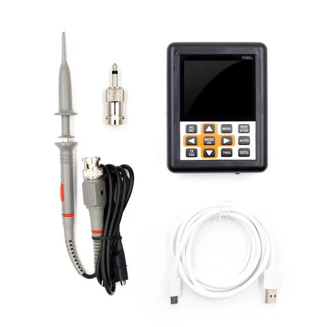 DSO FNIRSI Handheld mini portable digital oscilloscope 30M bandwidth 200MSps sampling rate IPS display