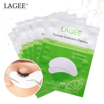 

LAGEE Under Eye pads for eyelashes lint free eye patches for eyelash extension gel pads Disposable Make up tools