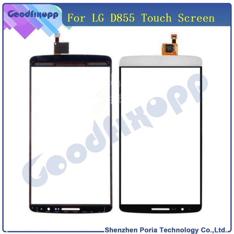 Для LG G3 D850 D855 D858 сенсорный экран дигитайзер Датчик внешняя стеклянная линза