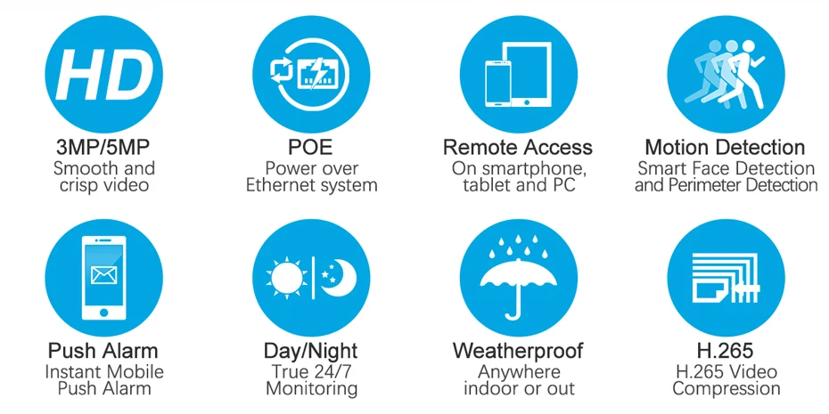 Techege 16CH 4K POE NVR 5MP аудио камера s комплект PoE ip-камера Onvif FTP система видеонаблюдения ИК Открытый ночного видения комплект видеонаблюдения