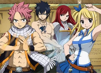 

Mother's Day Gift Fairy Tail Anime Characters 60*40CM Pillow Case #28566