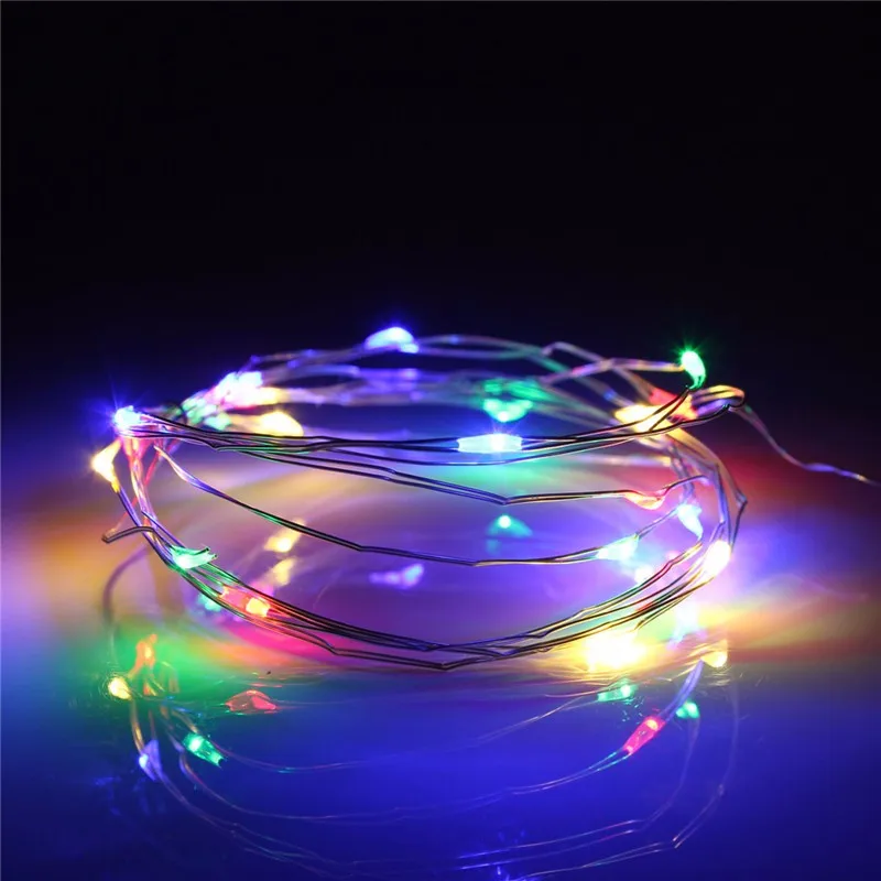 

2M 20 LED String Light Battery Wire Multicolor Chrismas Party Wedding Decor Fairy Lamp LED Outdoor Light Waterproof
