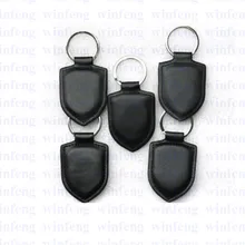 Водонепроницаемый 13.56 мГц fm1108 чип пассивный Пояса из натуральной кожи RFID брелок тег 500 шт./лот