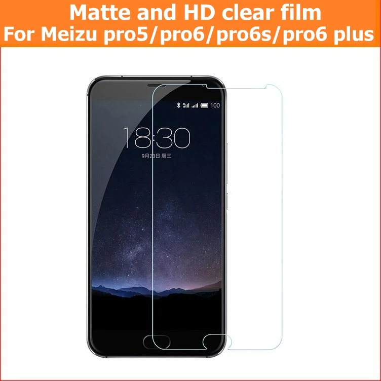 Новая матовая пленка и глянцевая для Meizu Pro 5 /6 /6s plus LCD HD прозрачная Антибликовая