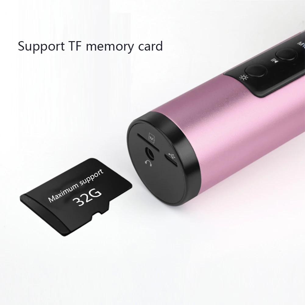 K7 беспроводной Bluetooth микрофон многофункциональный стерео портативный смарт-микрофон KTV Караоке Карманный микрофон TF карта AUX музыкальный плеер