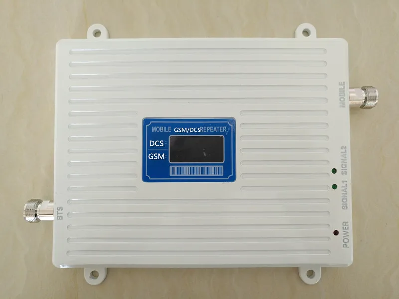 

LCD Display GSM 4G Mobile Phone Cellular Signal Repeater GSM DCS Dual Band 2G 4G 900 1800MHz Cell Phone Signal Booster Amplifier