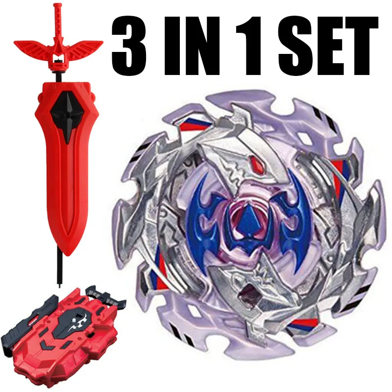 Hell Salamander Burst Spinning Top STARTER B-113 W/ NEW Sword LR Launcher - Цвет: ALI231