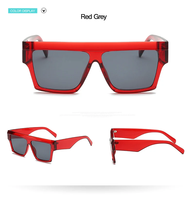 Квадратные негабаритные солнцезащитные очки для женщин Модные Ретро прозрачные солнцезащитные очки люксовый бренд градиентные солнцезащитные очки для женщин s оттенки