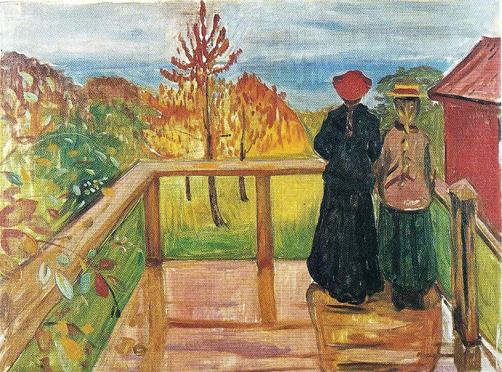 

Oil Painting Reproduction on Linen Canvas,rain-1902 by Edvard Munch,Free DHL Shipping,100% handmade,abstract oil painting