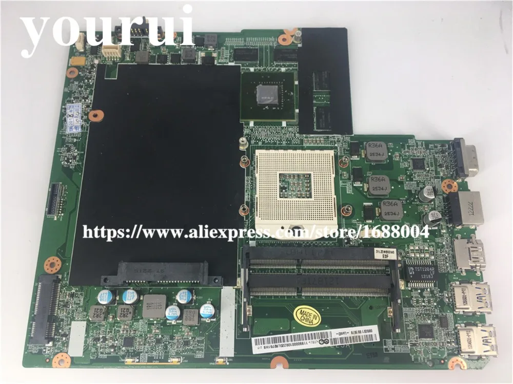Материнская плата для lenovo Z580 системная DA0LZ3MB6G0 GT630M HM76 с чипами графической карты |