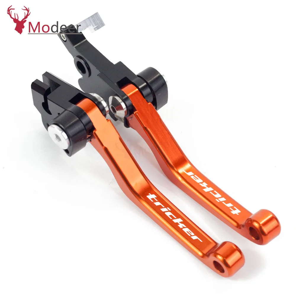 Для YAMAHA TRICKER 2004 2009 2010 2012 2013 алюминиевый мотоцикл Pivot Dirt Bike тормозные рычаги