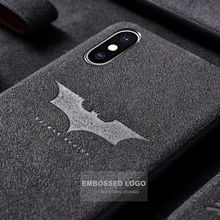 

Luxuty Suede Case For iPhone 6 6S Plus 7 8 Plus X(10) XR XS Max Phone Cover High Quality Leather Soft Case Protective Cover