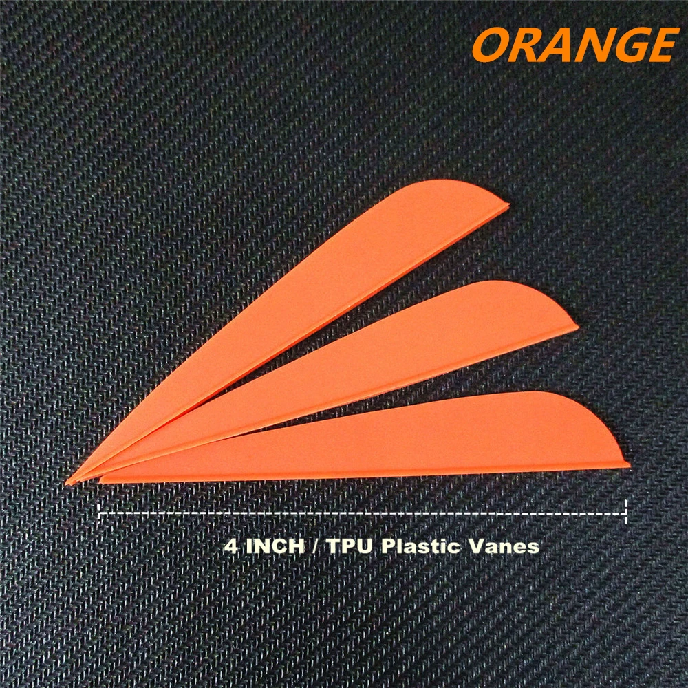 4inch arrow Vanes orange