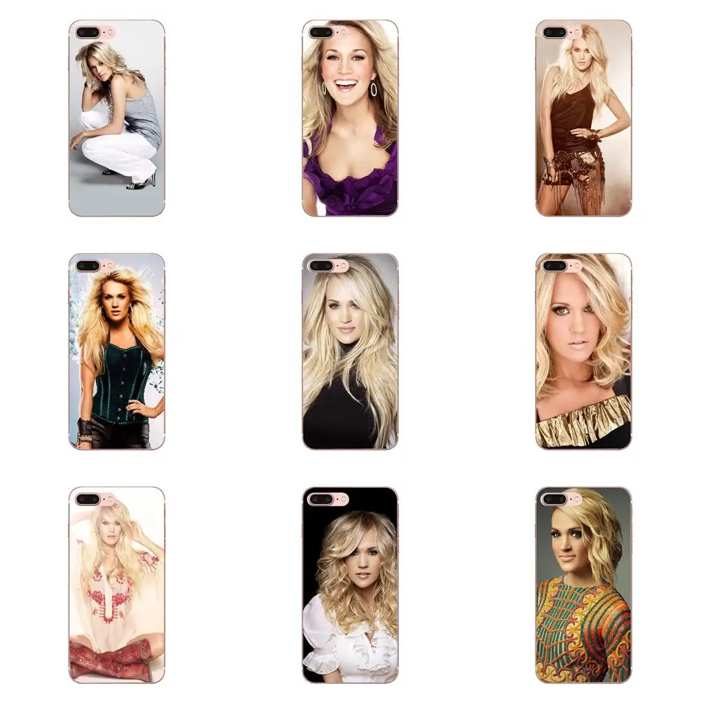 Чехол для мобильного телефона TPU Carrie Underwood Galaxy A3 A5 A7 A8 A9 A9S On5 On7 Plus Pro Star 2015 2016 2017 2018 |