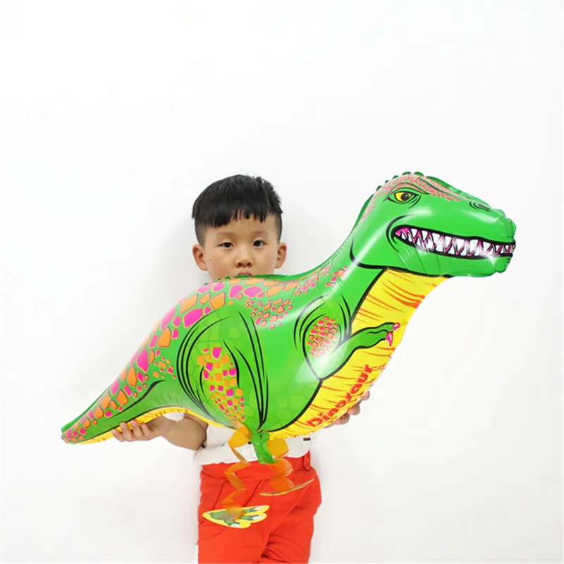 KAMMIZAD caminando Globos salvaje dinosaurio Jurásico período antiguo tiranosaurio niños globo jungla fiesta Globos suministros KAMMIZAD caminando Globos salvaje dinosaurio Jurásico período antiguo tiranosaurio niños globo jungla fiesta Globos suministros