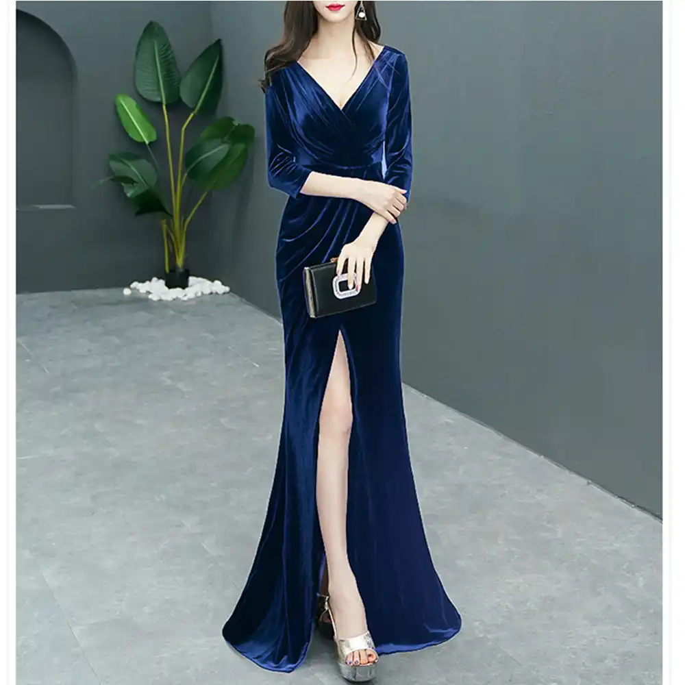 christmas party maxi dress