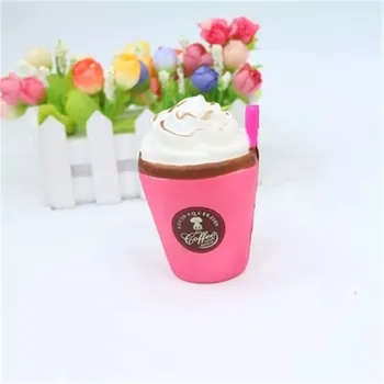 

Cute Kawaii Big Jumbo Milk Ice Cream Coffee Cup Squishy Squeeze Fun Kid Aduit Toy Slow Rising for Relief Stress Anti stress Gift