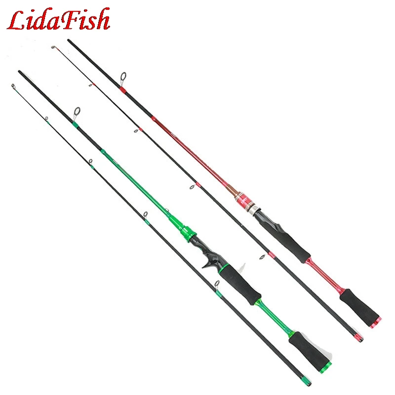 

1.8m Fast Action Fishing Rod 6-30g lure weight ultra light casting /spinning fishing rod