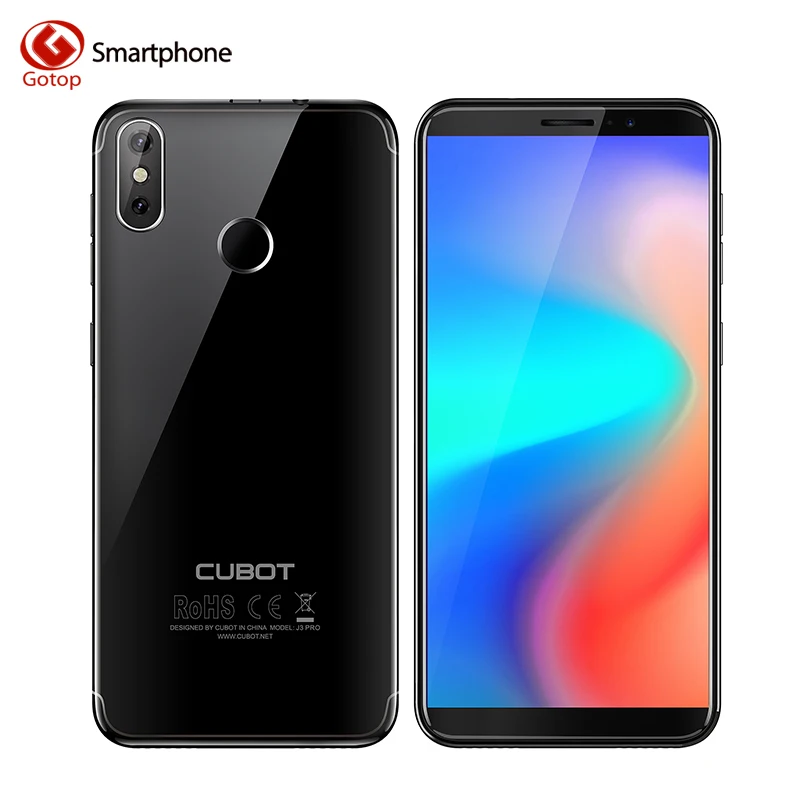 

Cubot J3 Pro MT6739 Quad Core Smartphone 18:9 Screen Android GO 5.5 Inch Mobile Phone 1G RAM 16G ROM Dual Back Cam 4G Cell Phone