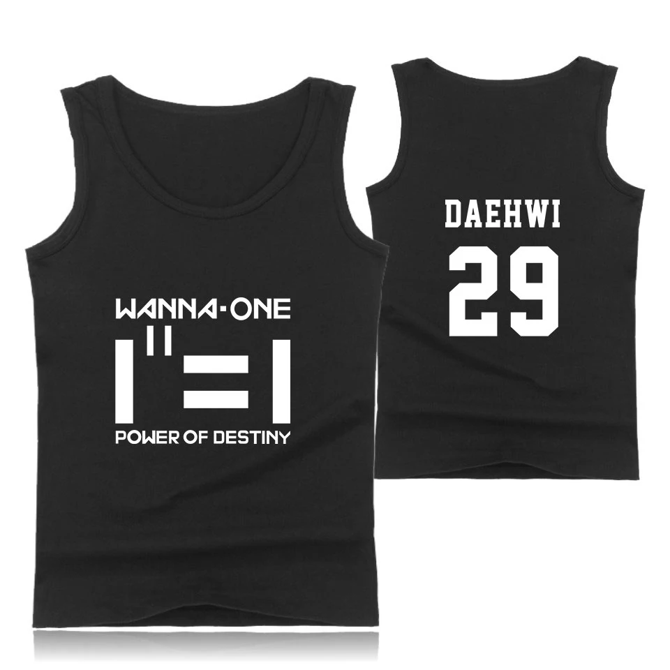 Fashiom летом хотите один альбом Топы на бретельках принт имя пользователя DAEHWI 29 DANIEL