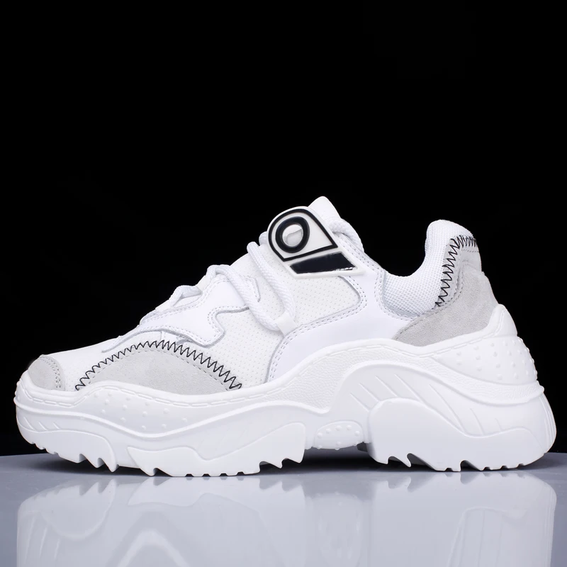 

2019 Shoes Woman Casual Breathable Mesh Spring Summer Platform Sneakers Fashion Ladies Shoes Design Chunky Sneakers Trainers