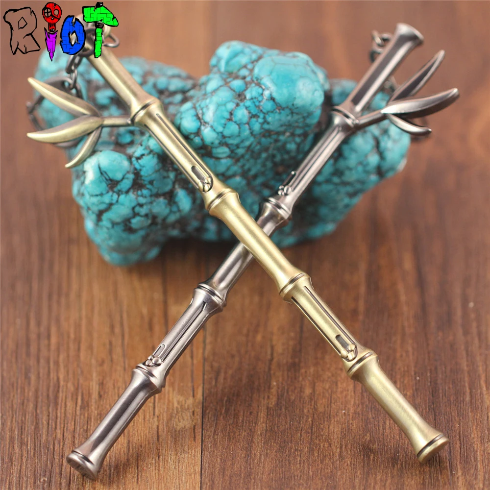 League of Legend Keychain LoL Quick Scout Teemo Weapons medel 15cm Vintage keyring Pendant metal Llaveros keyholder men Jewelry | Украшения