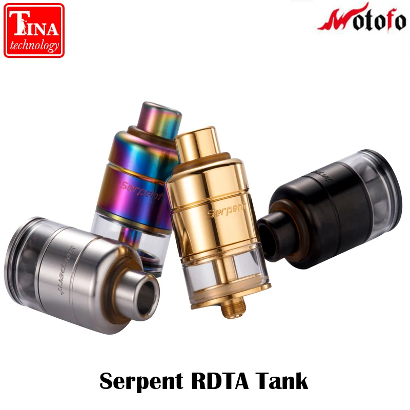 100% Оригинальные wotofo змей rdta бак 2.5 мл большой зажат палубы для Размеры катушки