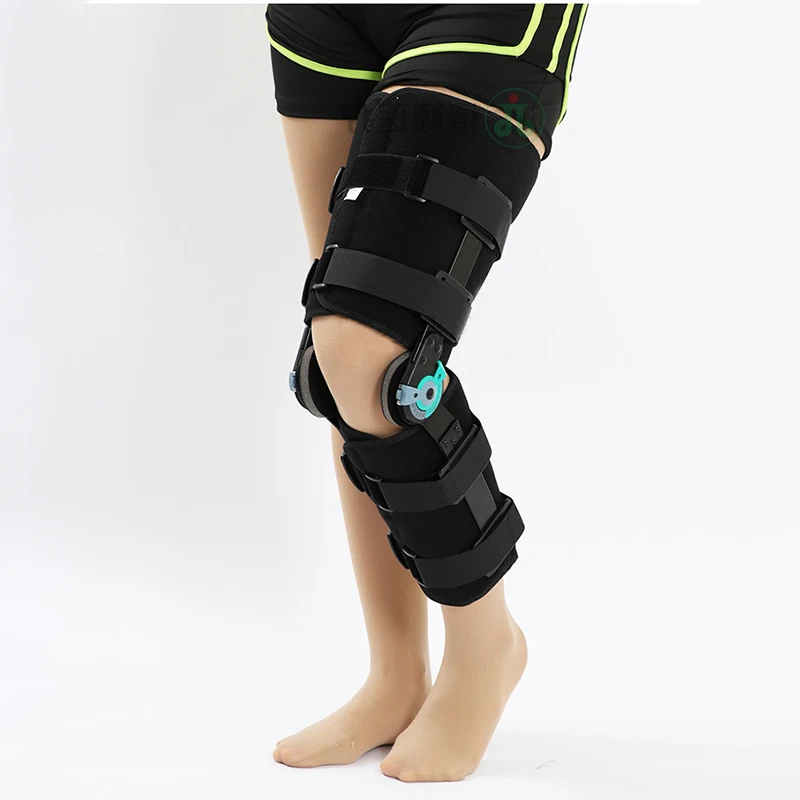 Adjustable Fit Hinged Open Knee Brace Medical Grade Quality pre/post