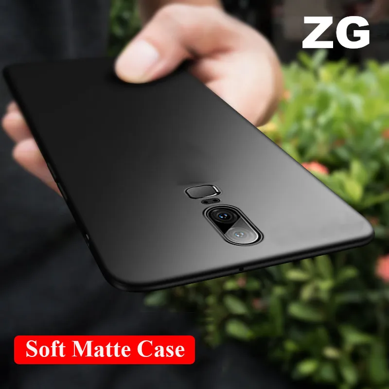 ZG для OnePlus 6 360 Защита ультратонкие мягкий матовый Силиконовые обложка 5 т One Plus