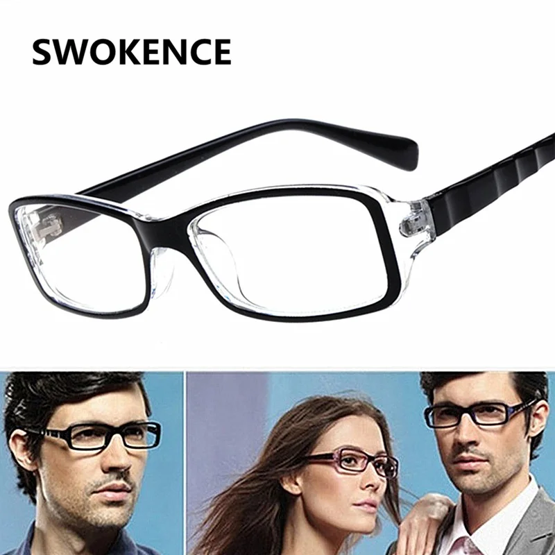 

SWOKENCE Anti-Fatigue Blue Light Proof Glasses Women Men Anti Blue Rays Plain Glass Spectacles Computer Protection Eyewear G279